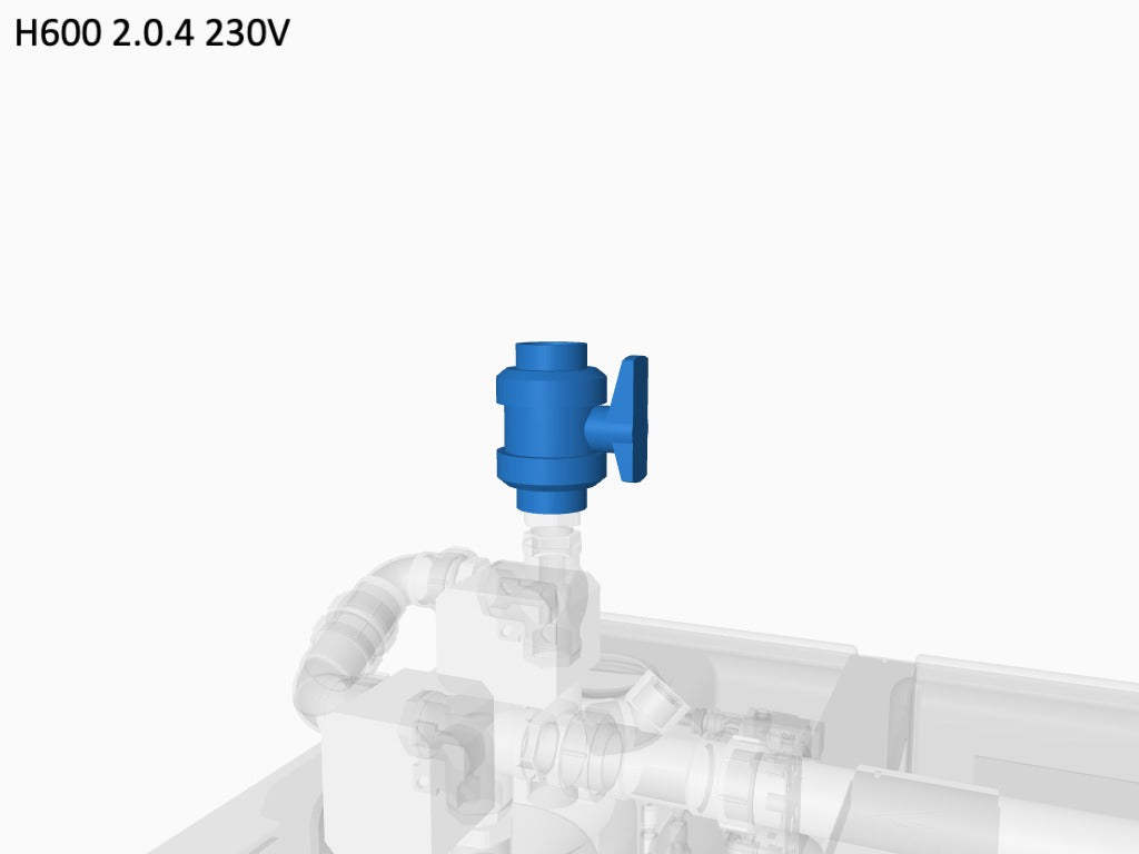 PVC Ball Valve 40mm Union