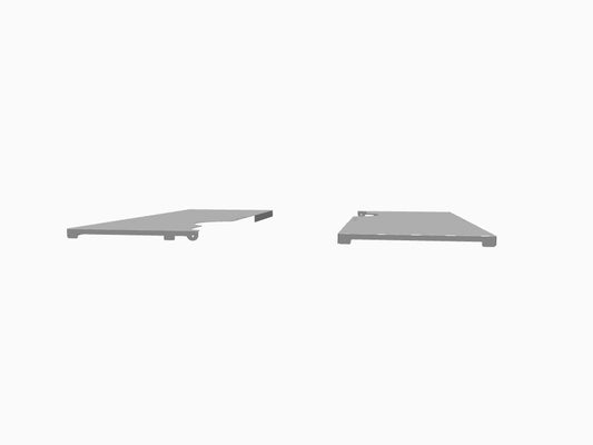 Cover plate H600 Left - right