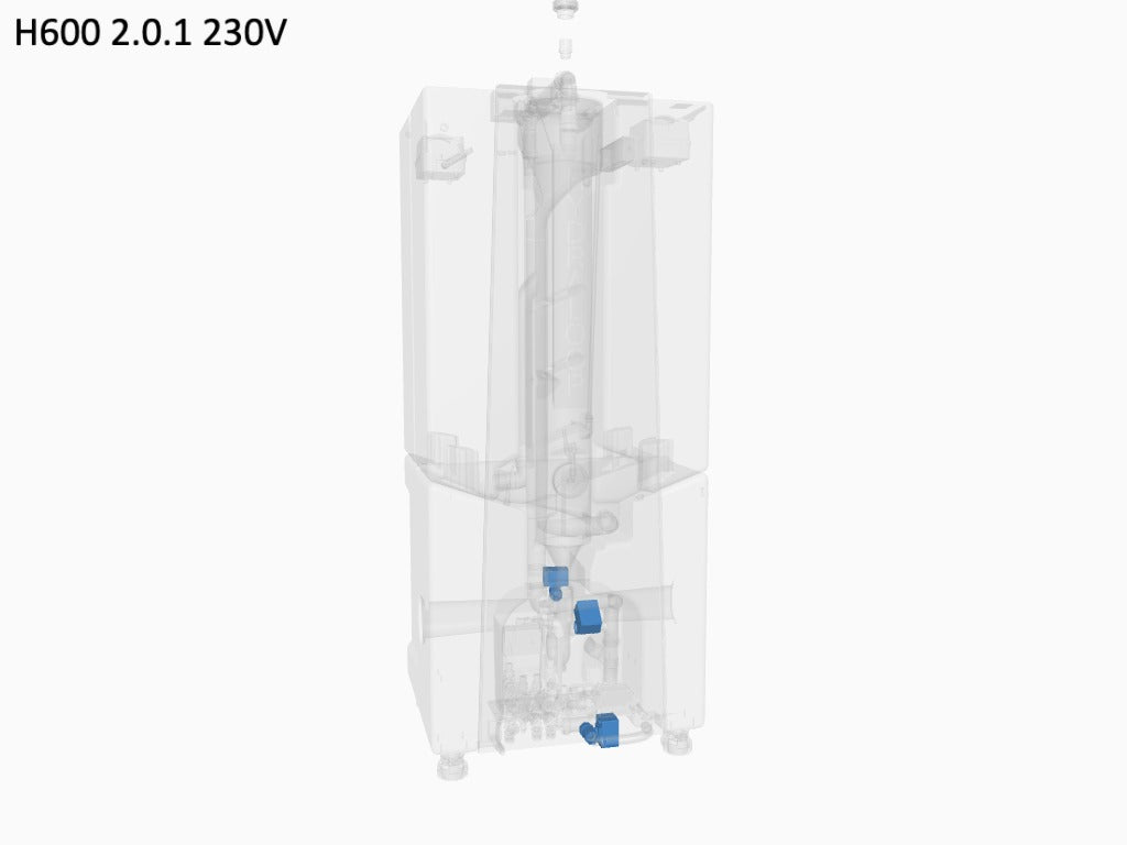 T1/T2 & T3 waste valve 1" x 24V, NC