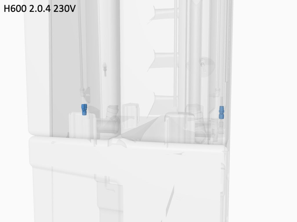 Festo 12mm x (2) 10mm Y-Connector