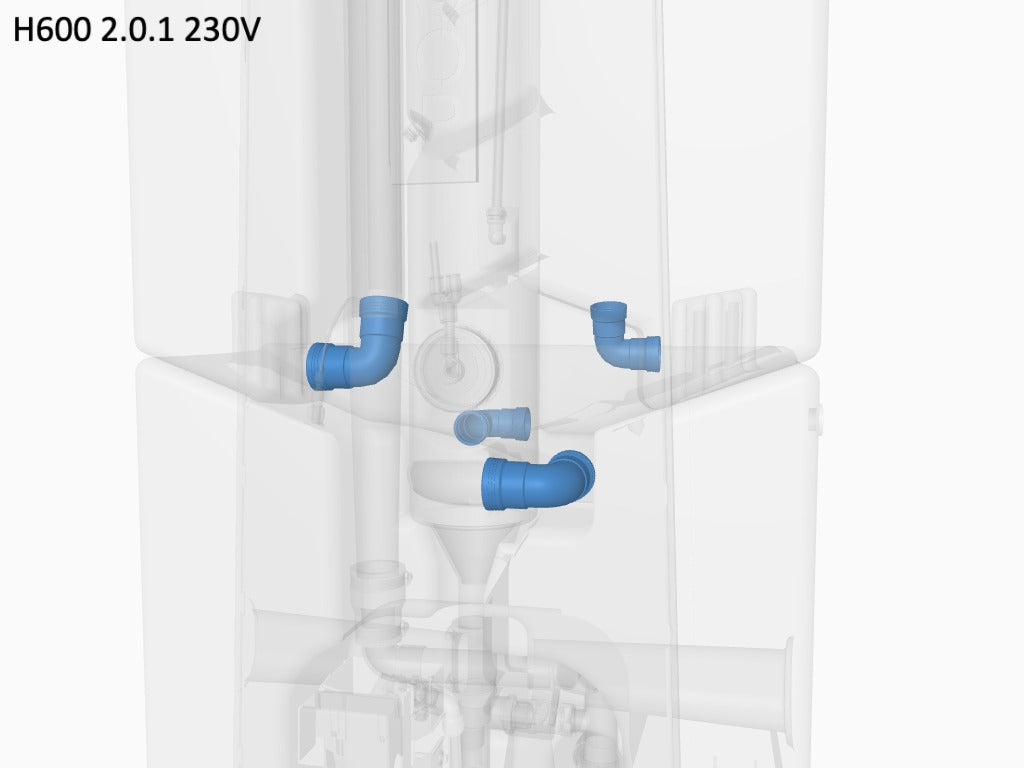 T1 to T2 Wafix 50mm Elbow