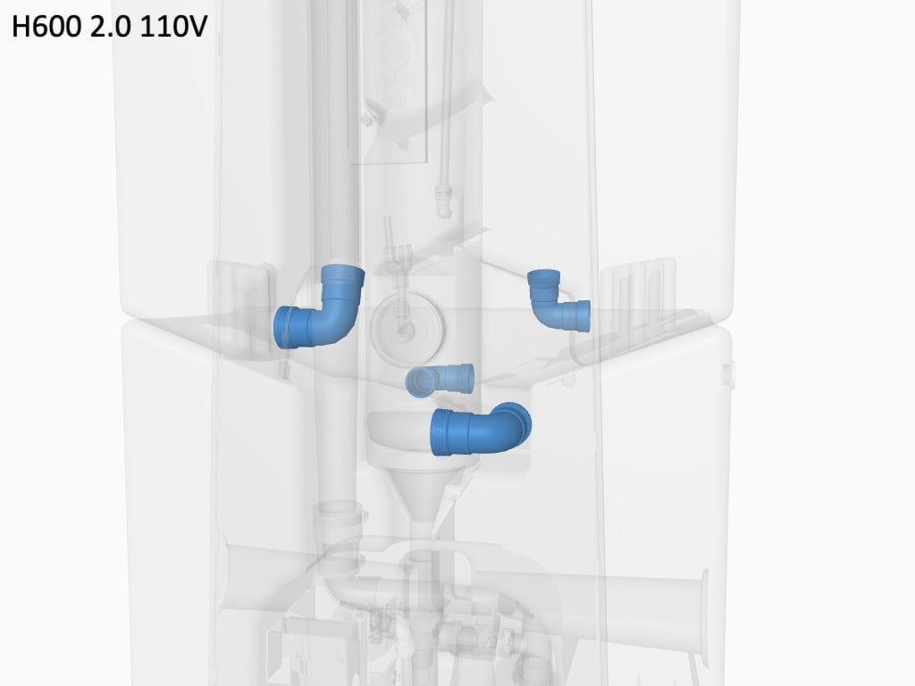 T1 to T2 Wafix 50mm Elbow