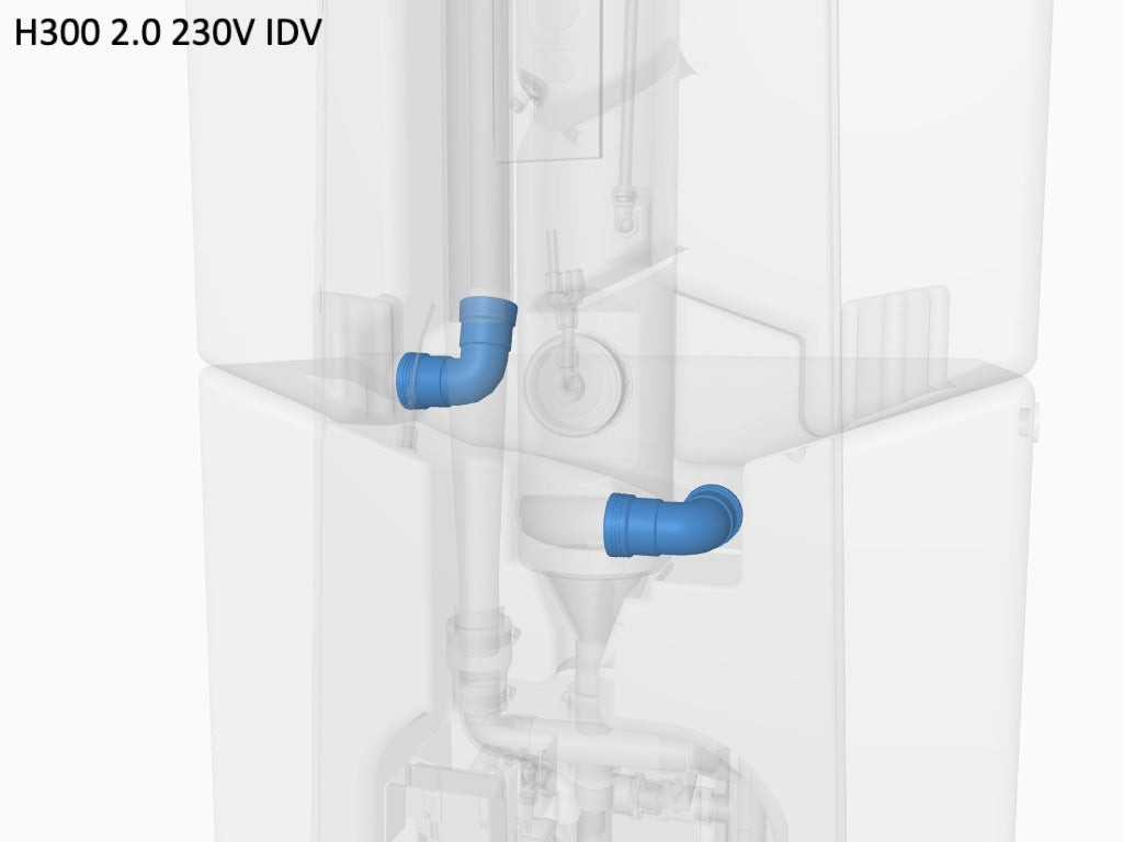 T1 to T2 Wafix 50mm Elbow