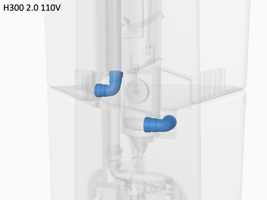 T1 to T2 Wafix 50mm Elbow