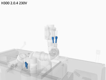 Festo 8mm x 4mm M/F Connector