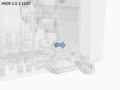 Festo 15mm - ½” FI Swivel Connector Bend