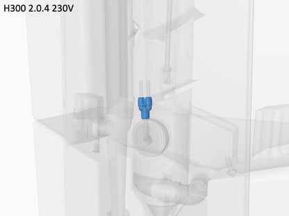 Festo 12mm x (2) 10mm Y-Connector