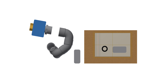 T1-B Waste Valve Spare Part