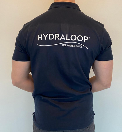 Hydraloop branded poloshirt