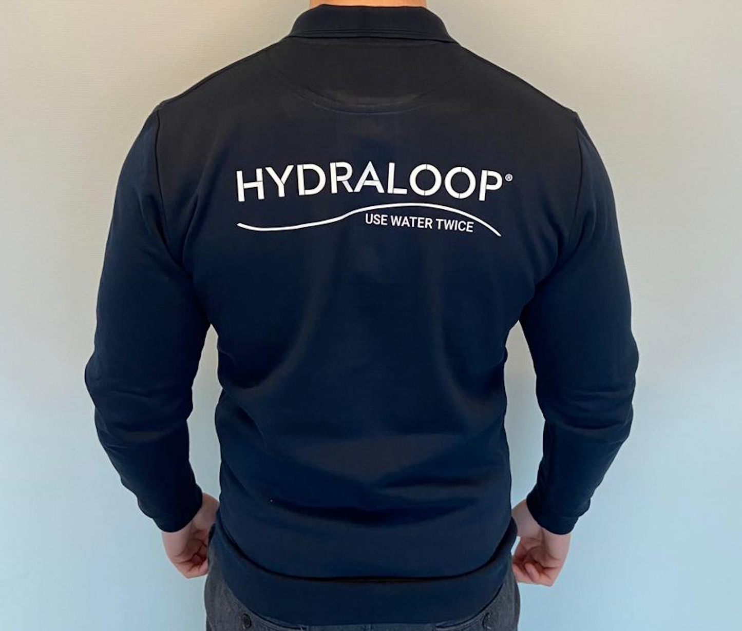 Hydraloop branded polosweater